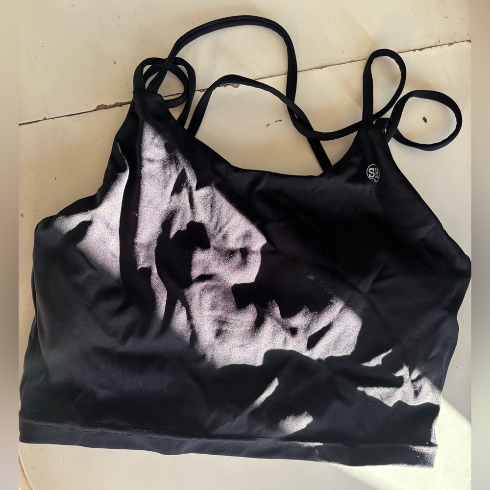 Salty honey strappy back tank XS
